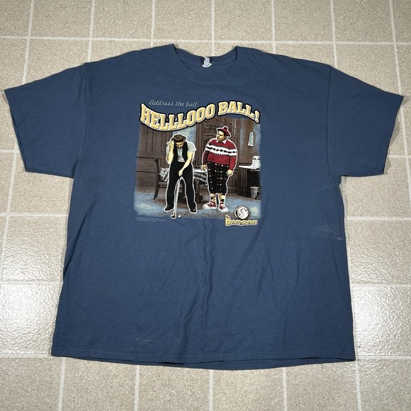 Gildan Other - VTG 2005 THE HONEYMOONERS GOLFING T-SHIRT 2XL FUNNY HELLO BALL Y2K Vintage